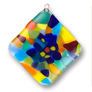 Suncatcher Glass Projects by seniors